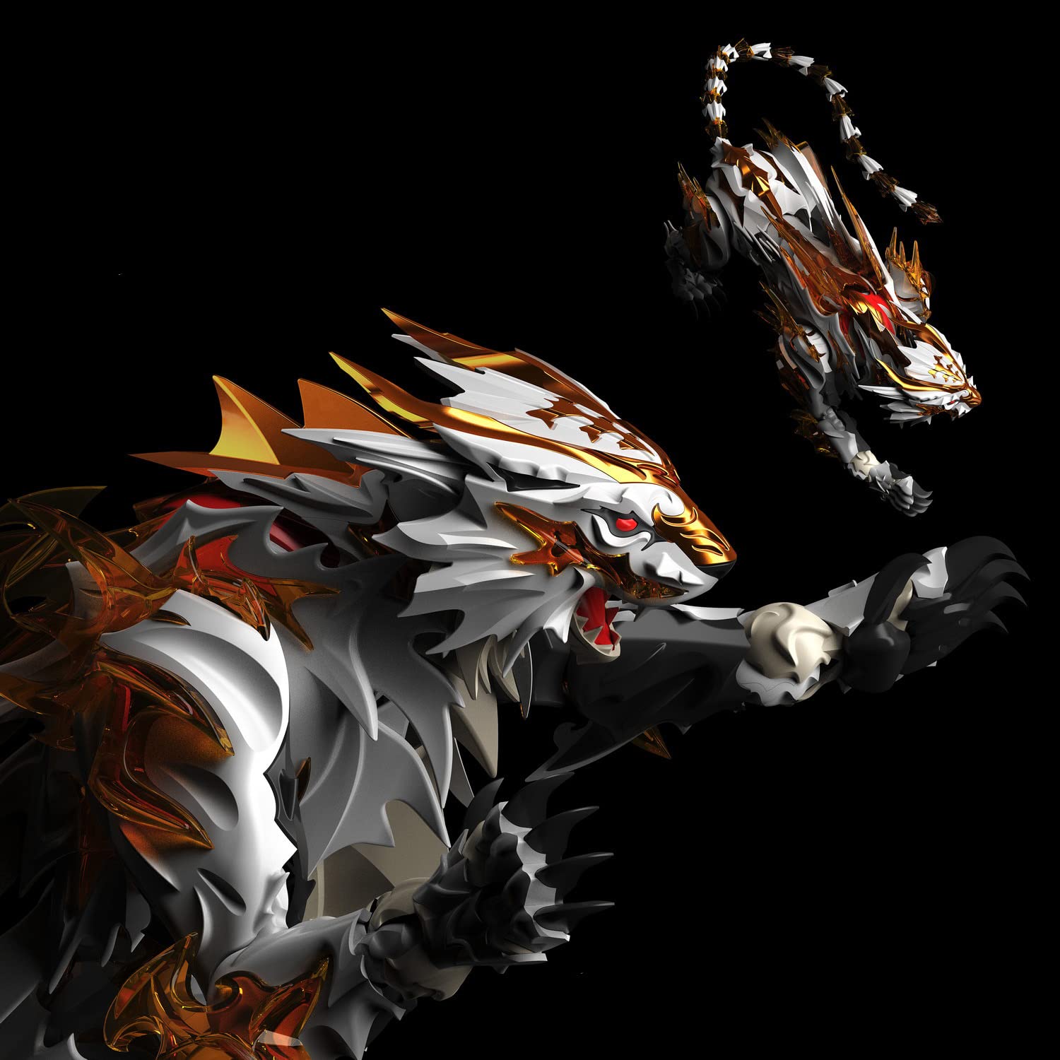 中華製プラモデル　神型科技 山海経シリーズ東方守護神獣 墨境仙古 青龍 未組立品 Amazon.co.jp: 中華製プラモデル 神型科技 山海経シリーズ東方